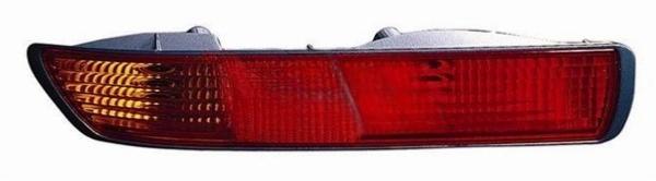 Feu arrière gauche pour MITSUBISHI PAJERO III phase 1, 2001-2002, pour pare-chocs arrière, rouge et orange, sans porte-lampe, Neuf