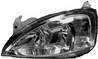 Phare Optique avant gauche pour OPEL CORSA C phase 1, 2000-2002, H7+H7, électrique, (type Marelli)