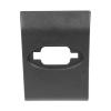 Moulure bouchon montant latrale centrale gauche pour RENAULT MASTER III phase 1, 2010-2014, trou feu clignotant, Noire, Neuve
