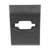 Moulure bouchon montant latérale centrale gauche pour RENAULT MASTER III phase 3, depuis 2019, trou feu clignotant, Noire, Neuve