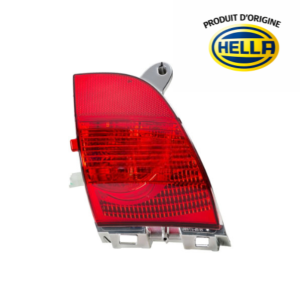 Feu arrière droit pour PEUGEOT 2008 phase 1 2013-2016, produit d'origine HELLA, avec porte-lampe Neuf