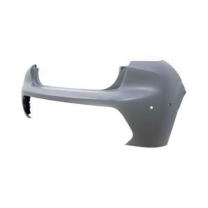 Pare-chocs arrière pour PEUGEOT 208 II phase 2 depuis 2023, avec trous PDC + Supports, PARK ASSIST, trous caméra, Neuf à peindre