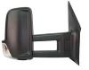 Rtroviseur droit manuel pour MERCEDES SPRINTER II phase 2 (W906), 2013-2018, avec bras long, feu, cble long, coque noire, Neuf