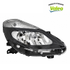 Phare Optique avant droit pour RENAULT CLIO III phase 2, 2009-2012, 2H7, fond noir, produit d'origine VALEO, Neuf