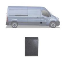 Moulure bouchon montant lat�rale centrale droite pour NISSAN NV400 depuis 2011, Noire, Neuve