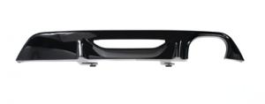 Spoiler arrière pour PEUGEOT 208 II phase 1 2019-2023, noir brillant, échappement double, Neuf