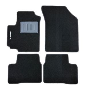 Kit 4 Tapis de sol Auto pour SUZUKI SWIFT II, 2010-2017, sigle SWIFT, sans CLIPS, Neuf
