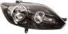 Phare Optique avant droit pour VOLKSWAGEN GOLF PLUS phase 2, 2009-2014, H7+H15, noir, Neuf