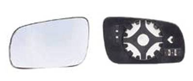Miroir Glace rétroviseur droit pour VOLKSWAGEN PASSAT B5 ph. 1 1996-2000, à clipser, Mod. Grand