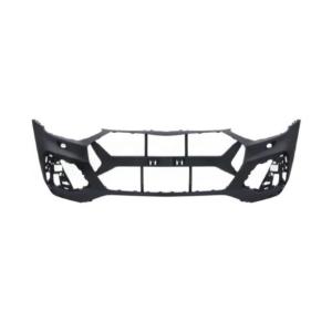 Pare-chocs avant pour AUDI Q5 II phase 2 depuis 2021, avec cache-crochet, trous pour lave-phares et emplacements radars de stationnement, Neuf à peindre