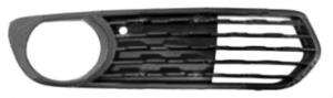 Grille latérale avant droite pour BMW SERIE 1 F20 de 2011 à 2015, avec trou antibrouillard, noire
