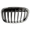 Grille radiateur avant gauche pour BMW X1 F48 depuis 2015, chromée/noire, Neuve