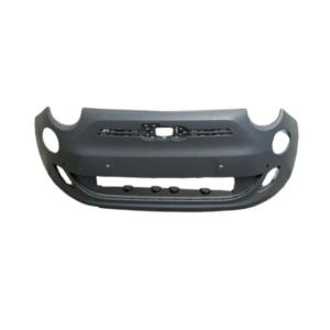 Pare-chocs avant pour FIAT 500 ÉLECTRIQUE depuis 2020, avec cache-crochet, 6 trous PDC + supports, Neuf à peindre