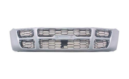 Grille pare-chocs avant pour ISUZU D-MAX I phase 1, 2002-2004, noire, chromee, Neuve