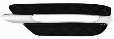 Grille de calandre gauche pour MERCEDES (W204) CLASSE C ph. 2 2011-2014, trou antibrouillard, Neuve