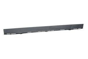 Spoiler pare chocs avant pour SMART FORTWO 2014-2019, inferieure, centrale, noir, gomme, Neuf