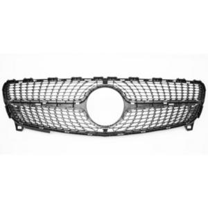 Grille radiateur intérieure pour MERCEDES (W176) CLASSE A 2015-2018, noire, Neuve