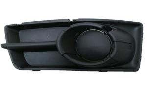 Grille gauche pare-chocs avant pour MITSUBISHI COLT 2009-2012, avec predisposition antibrouillard, Neuve