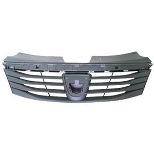 Grille de calandre supérieure pour DACIA LOGAN I phase 2, 2008-2012, sans logo, Neuve