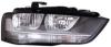 Phare Optique avant droit pour AUDI A4 IV ph. 2 2012-2015, H7+H7, moteur,Neuf