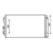 Condenseur de Climatisation pour BMW Serie 3 F30 2012-2014, OEM: 64506804722, Neuf