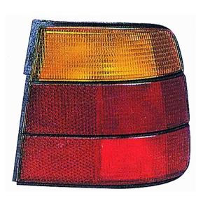 Feu arrière droit extérieur pour BMW Serie 5 E34, 1988-1995, rouge/orange, Mod. 4 portes, Neuf