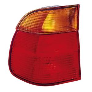 Feu arrière gauche extérieur pour BMW Serie 5 E39, 1995-2003, Rouge/Orange, Mod. BREAK, Neuf