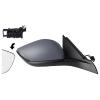 Rtroviseur xterieur droit lectrique pour PEUGEOT 308 III phase 1 T9 depuis 2021, dgivrant, rabattable, feu clignotant  led, lumiere de courtoisie, avec sonde, blis, 12 pins, Neuf  peindre
