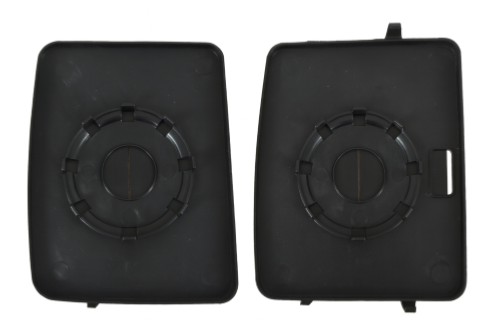 Miroir de rétroviseur supérieure droite/gauche pour NISSAN INTERSTAR phase 1 1999-2003, Attache ronde, Neuve
