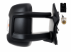 Rétroviseur extérieur gauche électrique pour FIAT DUCATO Camping-car III phase 2 depuis 06/2014, dégivrant, avec feu, braces long, 16 W, 9 pin, Avec antenne radio AM/FM, Neuf