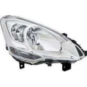 Phare Optique avant gauche pour CITROËN BERLINGO II phase 1, 2008-2012, H4, électrique, Neuf