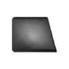 Moulure montant porte avant droite pour FIAT DUCATO III phase 1, 2006-2014, 23cm, noire, Neuve