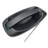 Poigne de porte avant gauche pour OPEL COMBO depuis 2012, extrieure, Noire, trou barillet, Neuve