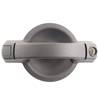 Poigne de porte arrire droite pour FIAT DOBLO I ph. 2 2006-2010, extrieure, Noire, trou barillet
