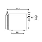 Condenseur de Climatisation pour HYUNDAI i10 I ph.1 2007-2009, OEM: 976060X200, Neuf