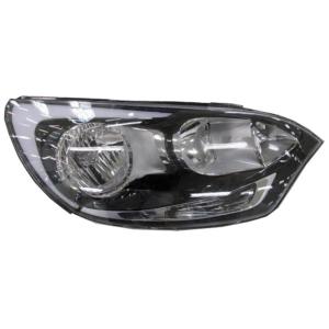 Phare Optique avant droit pour KIA RIO 2011-2014, corps noir, feu diurne, Neuf