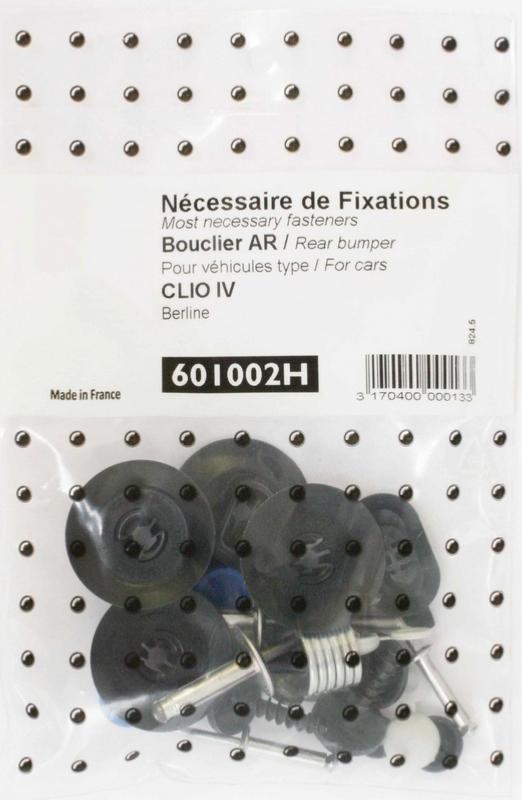 Kit de fixation assemblage Pare chocs arrière RENAULT CLIO 4