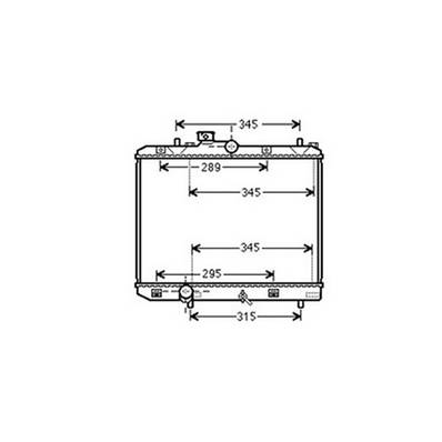Radiateur de refroidissement moteur pour OPEL AGILA depuis 2008, OEM: 4709362, Neuf