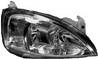 Phare Optique avant droit pour OPEL CORSA C phase 1, 2000-2002, H7+H7, électrique, (type Marelli)