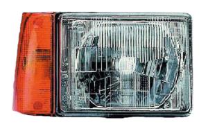 Phare Optique avant droit pour FIAT PANDA I, 1986-1997, manuel, feu clignotant orange, Neuf