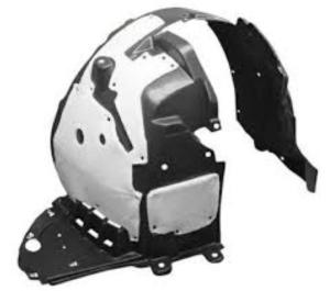 Pare-boue avant droit pour RENAULT KADJAR depuis 2015, Neuf