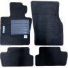 Kit 4 Tapis de sol Auto pour MINI ONE/COOPER F56, 2014-2021, modèle 3 portes, avec sigle MINI, moquette noire, avec CLIPS, Neuf