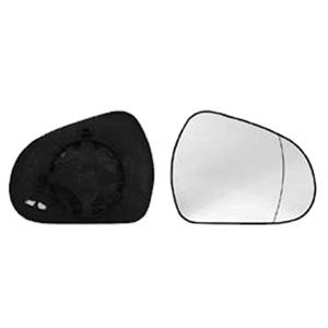 Miroir Glace rétroviseur droit pour PEUGEOT 207 phase 1, 2006-2009, dégivrant, à clipser, Neuf