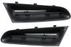 Grilles de calandres supérieures pour RENAULT CLIO 3 phase 1, 2005-2009, gauche et droite, noires