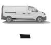 Moulure baguette latérale sur aile arrière droite pour RENAULT TRAFIC III phase 1 2014-2019, châssis long, Noire, Neuve