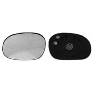 Miroir Glace rétroviseur gauche pour CITROËN C3 I phase 2, 2005-2009 dégivrant, à clipser, Neuf