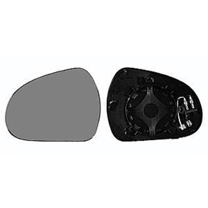 Miroir Glace rétroviseur gauche pour PEUGEOT 207 CC phase 1, 2007-2009, asphérique, à clipser, Neuf