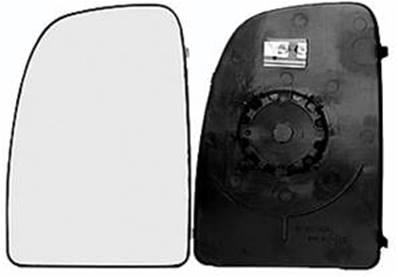 Miroir Glace rétroviseur gauche PEUGEOT BOXER Camping-Car II ph.1, 2006-2014 supérieur à clipser