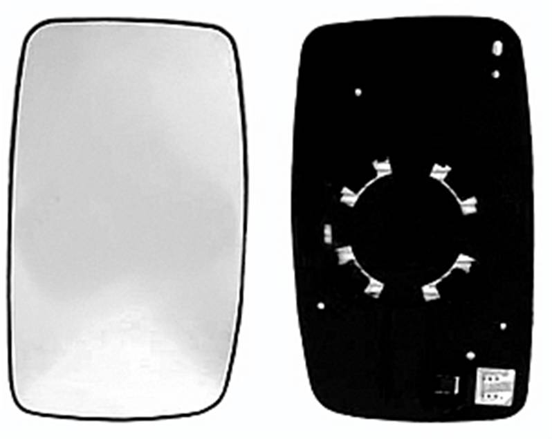 Ajustement Facile Miroir verre convexe côté conducteur pour Citroen Jumpy 1994-2006 61 rsef 