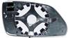 Miroir Glace rtroviseur gauche pour SKODA OCTAVIA II ph. 1 2004-2009, asphrique, Neuf